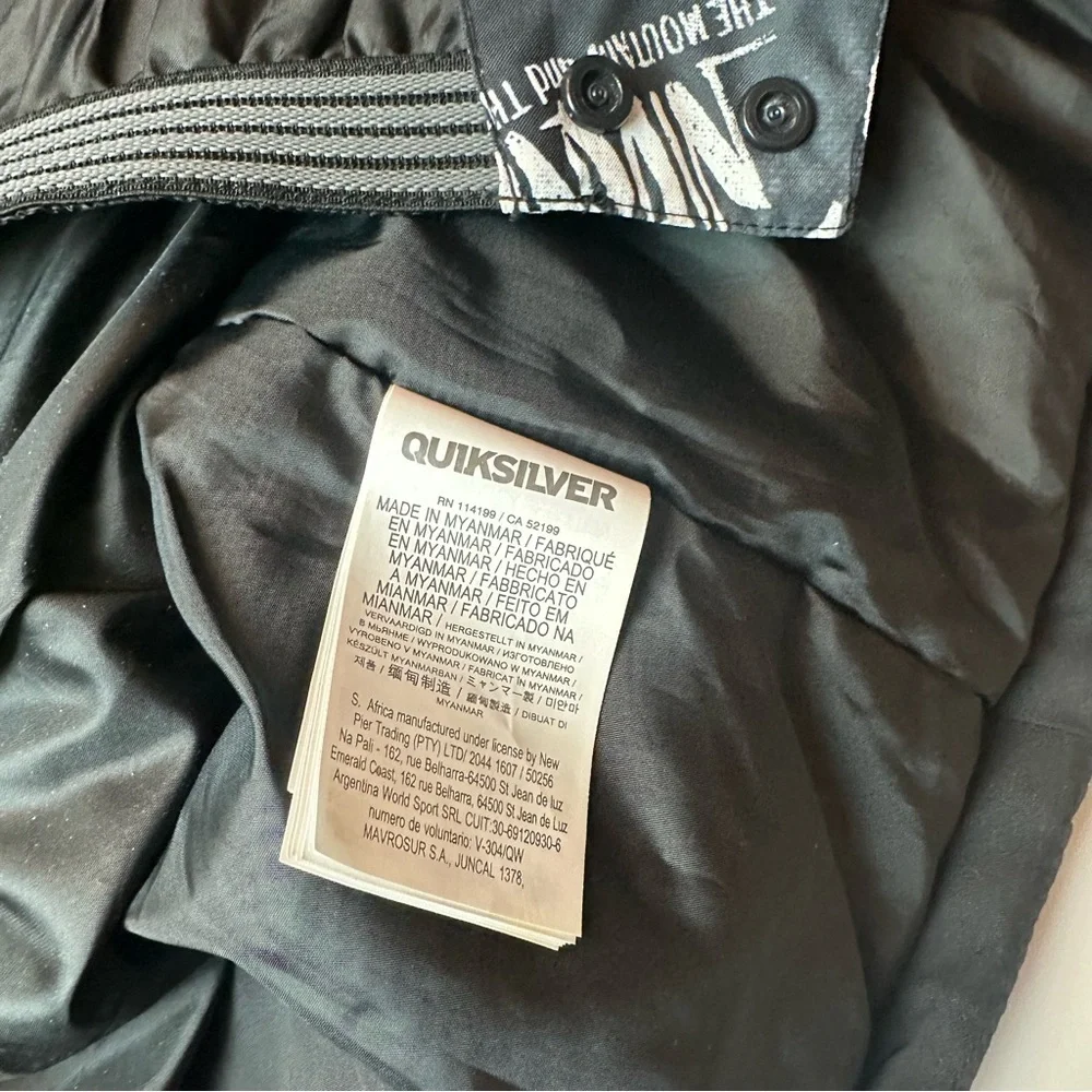 Quicksilver The Mountain and the Wave Jacket